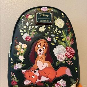 Disney Loungefly Fox & The Hound Floral Backpack